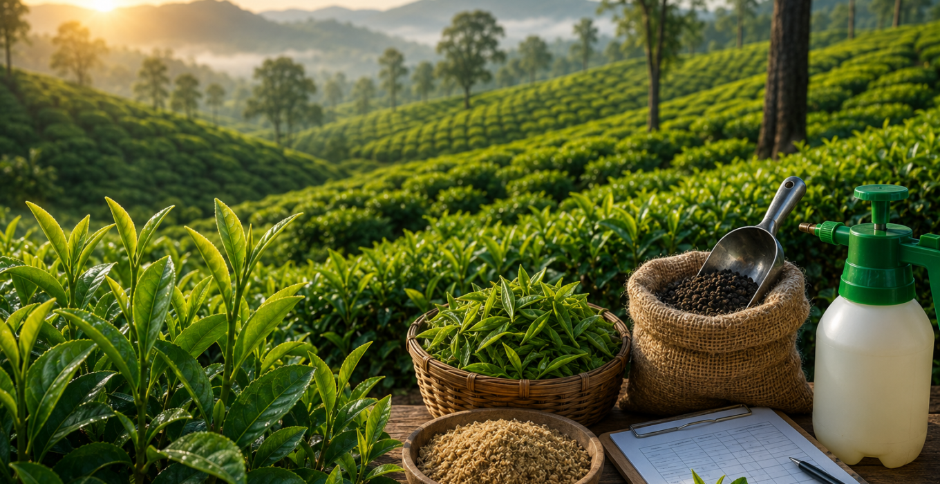 Tea flush calendar & Simple nutrition plan