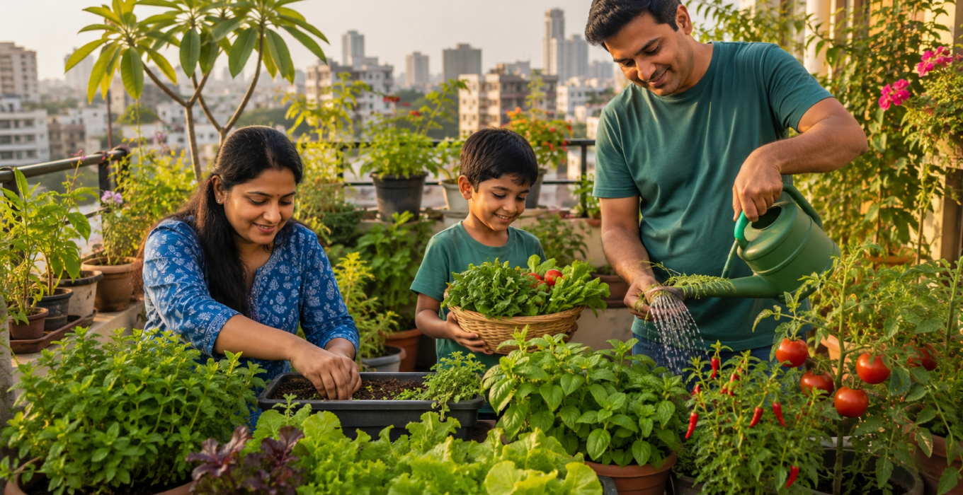 Why more Indians are growing food at home