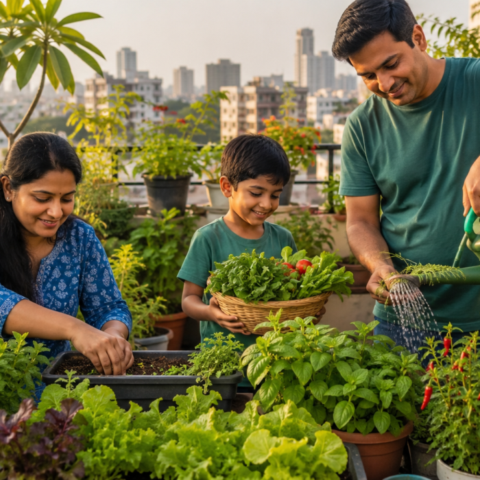 Why more Indians are growing food at home