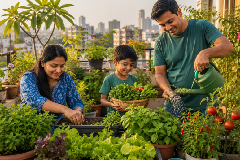 Why more Indians are growing food at home