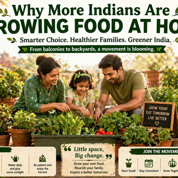 Why more Indians are growing food at home