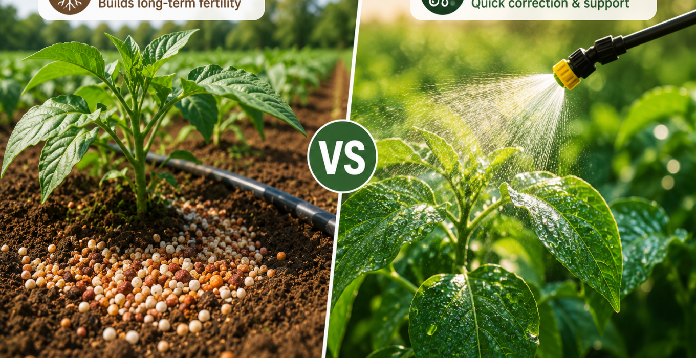 Foliar vs. Soil Application