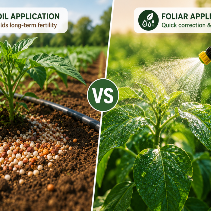 Foliar vs. Soil Application