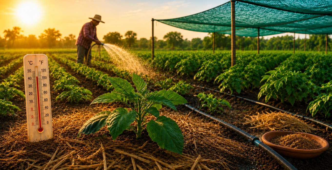How to Protect Crops from Extreme Summer Heat